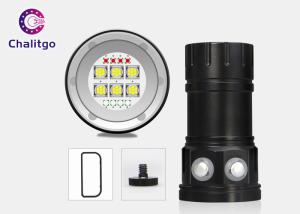Wholesale Underwater Ultra Bright LED Flashlight Diving Lamp 18000LM Button Switch from china suppliers