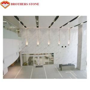 Wholesale White Marble Stone Tiles Slabs For High End Hotel Villa Projects from china suppliers