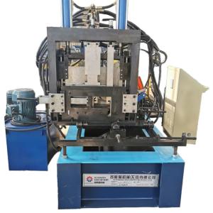Wholesale 1.0mm-3.0mm CUZ Purlin Roll Forming Machine Quick Change Galvanized Steel from china suppliers