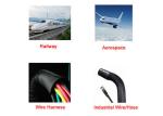 Cable Harness Self Wrapping Split Braided Sleeving 5mm Side Entry Acid Resistant