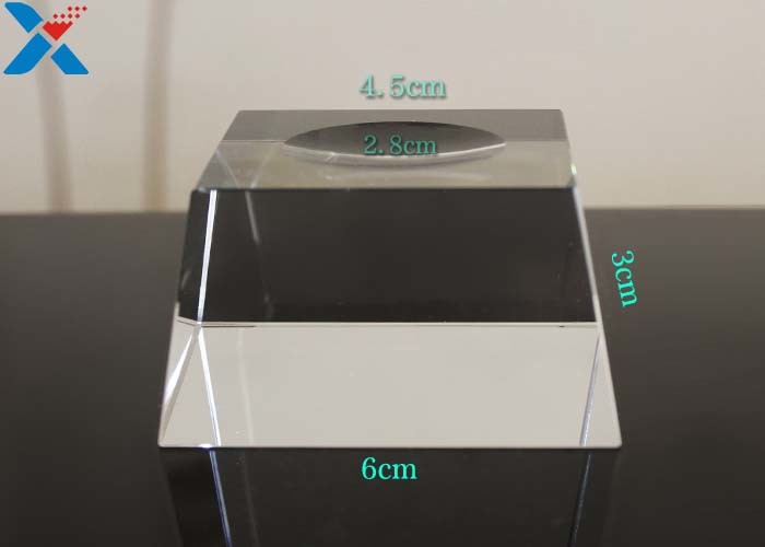 Transparent Basketball Display Stand , Volleyball Display Stand For Bracket