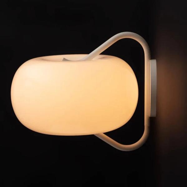 Modern Simple Living Room Study Room Bedroom Glass Wall Lamp Nordic Gold Black