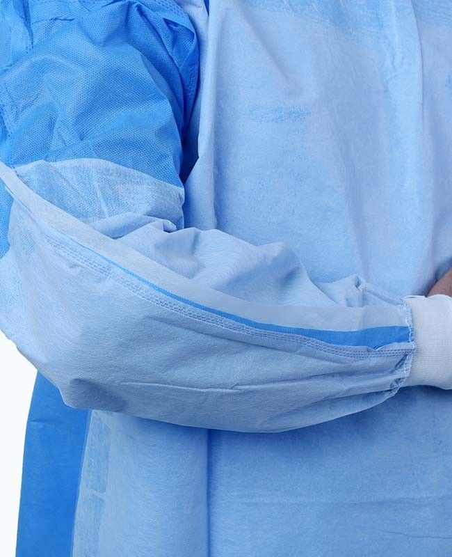 High Protective SMS Disposable Surgical Gown With ISO CE FDA Certificate