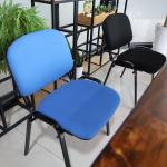 Hotel Garden Banquet Metal Frame Stackable Dining Chairs with Sponge Pad Custom