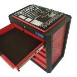 BV OEM Stainless Steel 5 Drawer Tool Cabinet Trolley Mobile