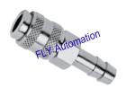 Threaded Quick Release Coupling Valve Camozzi 5056,5086 Metal Pneumatic Tube