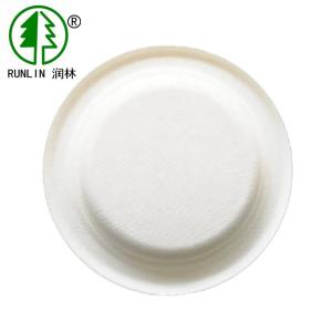 Wholesale 14oz White Biodegradable Food Bowls Bagasse Pulp Paper Bowls Microwave Safe from china suppliers