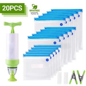 Wholesale Reusable Sealing Storage Food Vacuum Sealed Bags Clips Sous Vide Bags from china suppliers