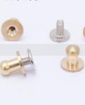 Leather Craft 5mm Head Screwback Button Stud