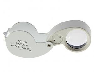Wholesale 40X 25mm LED  Jeweler Loupe Magnifier from china suppliers