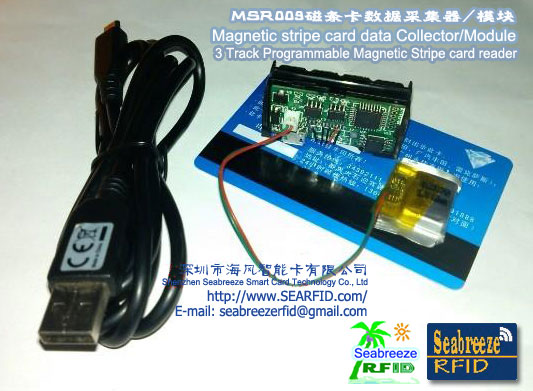 Magnetic stripe card data Collector/Module