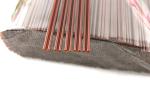 Brown Color Stirring Hot Beverage Straws PP Material Two Holes Design