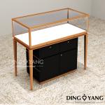 Stain Steel Custom Interior Showroom Display Cases
