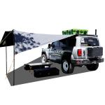Waterproof Oxford Cloth Tent Unique Design 4x4 Off Road Auto Car Roof Top Tent