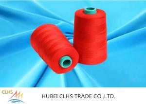 Wholesale High Strength Red 100 Spun Polyester Sewing Thread Low Shrinkage Superior Durability from china suppliers