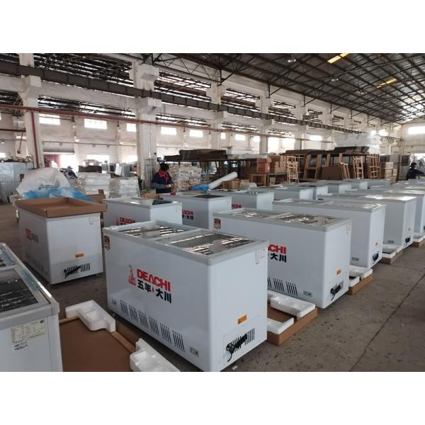 4 Layer Adjustable Shelf LED Single Door Upright Cooler With Direct Cooling System