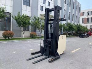 Wholesale Electric Pallet Forklift Double Reach Forward Forklift Rated Load Capacity 1600 KG Forward Distance 1000 mm from china suppliers