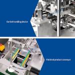 Surgical Nonwoven Face Mask Production Line / Pollution Mask Making Machine