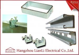 Wholesale Steel Unistrut Channel Hot Dip Strut Channel Fittings Slotted or None - Slotted from china suppliers