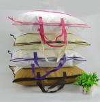 Waterproof PVC Blanket Bag Sewing Zipper Plastic Bag For Pillow / Quilt