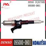 095000-0801 6156-11-3100 Common Rail Diesel Injector For Komatsu Excavator