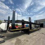 CIMC 2 3 Axle 6 8 10 Car Transport Semi-Trailer Double-Decker Car Trailer for