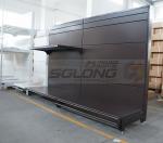 Indoor Outdoor Gondola Racking System , Metal Gondola Shelving Units