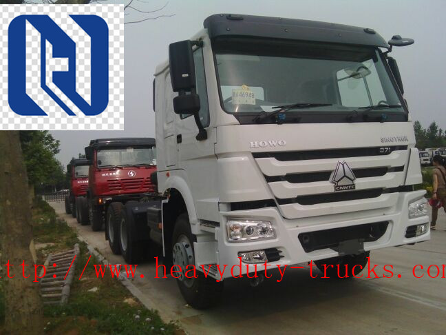 Howo Sinotruk ZZ4257N3247W 6X4 371HP Diesel Tractor Truck Trailer Trucks