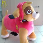 Hansel electric children animal moto bike plush electric walking horse toy for