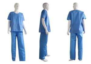 Wholesale SMS Medical Hospital Patient Gown ISO13485 Certificate from china suppliers