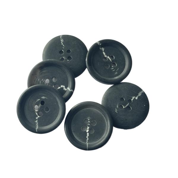 Imitation Horn Effect Fake Horn Buttons Four Hole 34L Customized Color And Shape