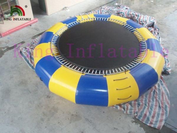 5m Diameter 0.9mm PVC Tarpaulin Bouncer Trampoline Inflatable Water Toy For