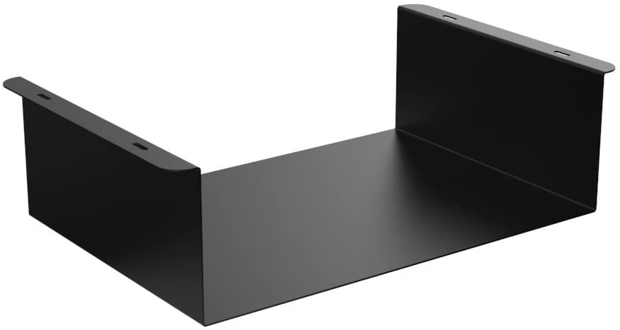 Organizer Under Desk Gaming Workstation Accessories Durable Metal Table Storage Shelf