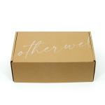 Small Cardboard Corrugated Folding Garment Packaging Box ISO 9001 / 14001