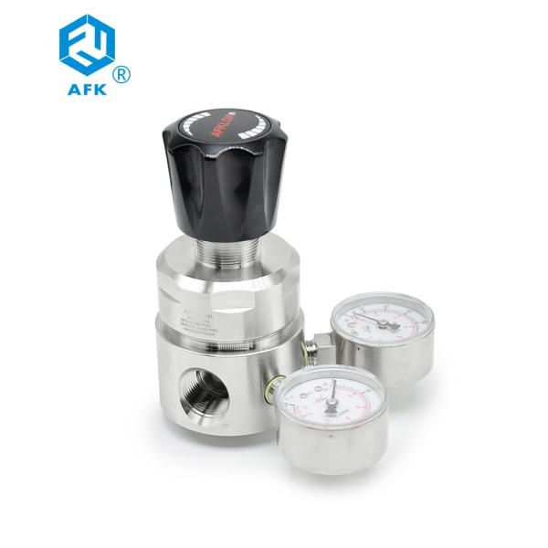 250psi Stainless Steel Low Pressure Regulator CO2 Oxygen Helium Nitrogen Gas