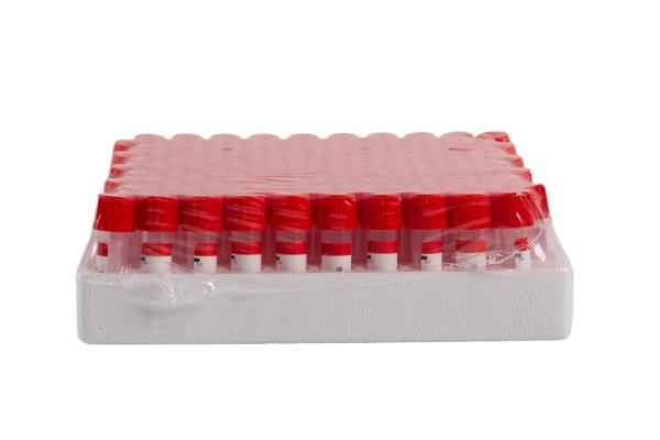 10X45 0.5ml Vacuum Blood Test Tube Logo Printing for Big Orders 30000 PCS Size