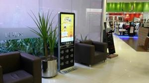 Wholesale Public Cell Phone Charging Station With Advertising Display Touch Screen from china suppliers