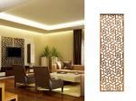 Black Stainless Steel Carved/ Engraved Mashrabiyia Panels For Column Cover