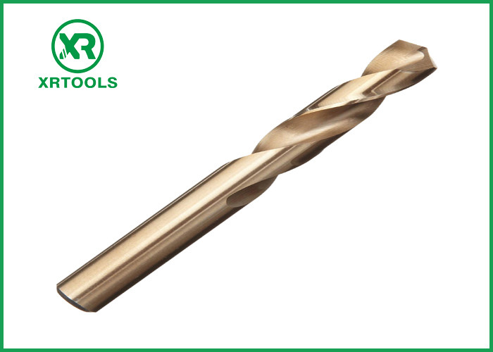 HSS - M35 118° High Speed Drill Bits DIN 1897 Extended Length Amber Color
