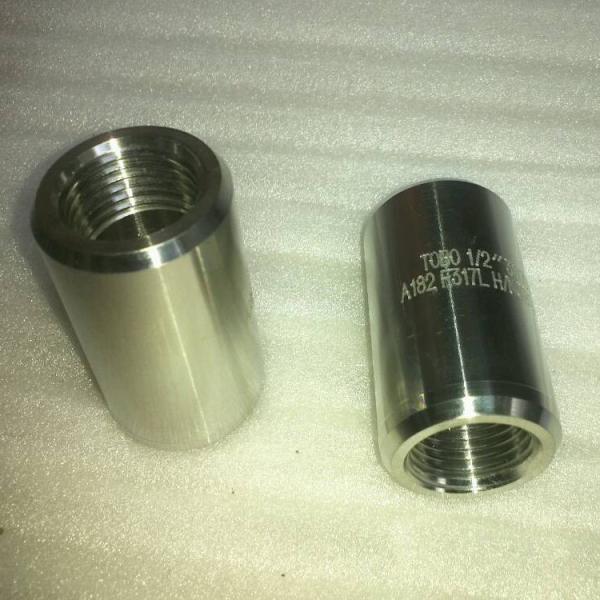 dn25 1/8''-6'' Forged Pipe Fittings / Stainless steel Coupling ASTM A403/A403M