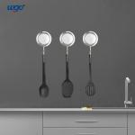 WGO Stainless Steel Suction Cup Hook , Shower Bathroom Wall Hooks