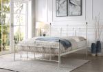 OEM Iron Steel Metal Double Bed Sturdy Frame Customizable Size Colour
