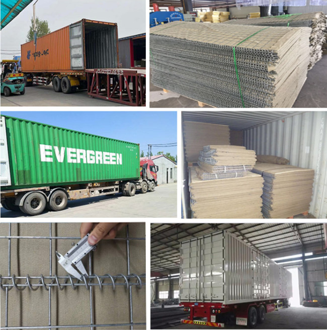 Explosion Proof Protection Wall Hesco Bastion Barrier 5.0mm Dia Welded Gabion Box