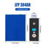 A Grade Lithium Ion 3.2V 300Ah 310Ah LiFePo4 304Ah Battery For Solar Storage