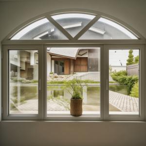 Wholesale Style French Bottom Hung Casement Windows Aluminium Windproof from china suppliers