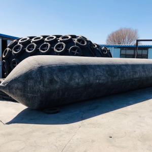 Wholesale D15 L12m 8 Layers Ship Launching Marine Rubber Airbag Salvage Belt Marine Airbags from china suppliers