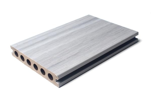 Hollow Natural Wood Grain WPC Decking Board Wood Plastic Composite Panels 142 X