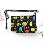 Waterproof Women Cute Cartoon Polyester Cosmetic Bag