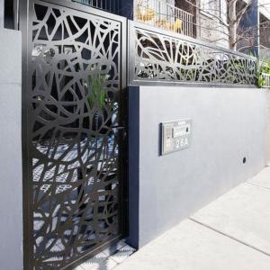 Wholesale Garden Exterior Aluminum Privacy Fence Trellis Heat Insulation from china suppliers