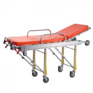 Wholesale Aluminum Alloy First Aid Patient Transfer 160Kg Automatic Ambulance Stretcher from china suppliers